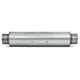 MBRP Universal Quiet Tone Muffler 4in Inlet/Outlet 24in Body 6in Dia 30in Overall Aluminum
