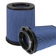 aFe Magnum FLOW Pro 5R Air Filter (Pair) (6x4)in F x (8-1/4x6-1/4)in B x (7-1/4x5)in T x 10in H