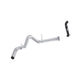MBRP 07-10 Chevy Silverado / GMC Sierra 2500/3500HD 4in OD CatBack Single Side Exit w/ Downpipe - AL
