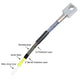 Synergy 07-18 Jeep Wrangler JK/JKU Extended Front/Rear DOT Approved Brake Line Kit