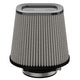 aFe Track Series Intake Pro DRY S Air Filter 4IN F x (7-3/4 x 6-1/2)IN B x (5-3/4 x 3-3/4)IN T x 7IN