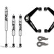 Cognito 01-13 Chevy/GMC Silv/Sierra 2500/3500 HD 2WD/4WD 3in Perf Leveling Kit w/ Fox PS 2.0 IFP