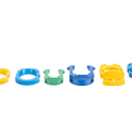 Fleece Performance Universal 11-26 Ford Powerstroke 6.7L Fuel Line Retaining Clips - 6 Pack