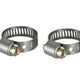 aFe Magnum FORCE Replacement Clamp Kit SAE 006 MINI (7/16 IN ID to 25/32 IN ID Range) Pair