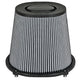 aFe Quantum Intake Pro DRY S Universal Air Filter F-5in. / B-(10x8.75) / T-(6.75x0.5) / H-8in.