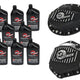 aFe Power Front/Rear Diff Cover Kit w/ Oil 03-13 Dodge L6 Trucks (AAM 9.25-14 & AAM 11.5-14)