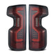 AlphaRex 19-23 Chevrolet Silverado 1500/2500HD/3500HD PRO-Series LED Tail Lights Red Smoke