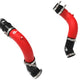 aFe BladeRunner 3in & 3-1/2in AL Hot and Cold Charge Pipe Kit Red RAM Diesel Trucks 25-26 L6-6.7L