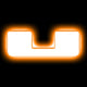 ORACLE Lighting Universal Illuminated LED Letter Badges - Matte Wht Surface Finish - U