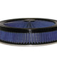 aFe MagnumFLOW Air Filters Round Racing P5R A/F TOP Racer 14D x 3H (Blk/Blue)