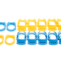 Fleece Performance Universal 11-26 Ford Powerstroke 6.7L Fuel Line Retaining Clips - 14 Pack