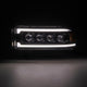 AlphaRex 94-01 RAM 1500 NOVA LED Proj Headlights Alpha-Blk w/Activ Light/Seq Signal/SB DRL