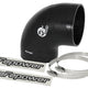 aFe Magnum FORCE Intake Coupling Kit (4 IN ID to 3-4/5 IN ID x 90 Deg.) Elbow Coupler - Black
