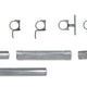 Diamond Eye KIT 4in Catback MFLR RPLCMENT PIPE Single AL: 94-97 FORD 7.3L F250/F350 PWRSTROKE