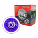 Oracle Pre-Installed Lights 7 IN. Sealed Beam - UV/Purple Halo