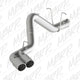 MBRP 11-15 Chevy/GMC 2500/3500 4in Filter Back Dual Outlet Single Side Alum Exhaust System