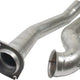 BD Diesel Turbo Downpipe Kit - S400 4in Aluminized Full Marmon