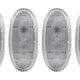 ANZO 2011-2016 Ford F-350 LED Fender Light Kit Clear 2pc Amber / 2pc Red