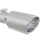 MBRP Universal Tip 4in OD 2.75in Inlet 10in Length Angled Rolled End T304