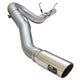 aFe MACHForce XP Exhaust Large Bore 5in DPF-Back SS 13-15 Dodge Trucks L6-6.7L (td) *Polish Tip