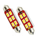 Oracle 44MM 6 LED 3-Chip Festoon Bulbs (Pair) - Cool White