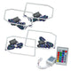 Oracle Chevy Silverado 14-15 Halo Kit Non-Projector Style - w/ Simple Controller