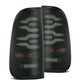 AlphaRex 97-03 Ford F150 / 99-16 Ford F250/F350/F450/F550 LUXX-Series LED Tail Lights - Black