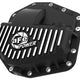 aFe POWER Pro Series Front Diff Cover Black w/ Machined Fins Ford F-250/350 23-26 (Dana M235)