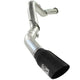 aFe MACHForce XP Exhaust 5in DPF-Black, GM Diesel Trucks 07.5-10 V8-6.6L 9(td) LMM