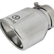aFe Takeda Universal Exhaust Tip 2-1/2 IN Inlet x 4 IN Outlet x 6 IN L- Polished