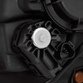 AlphaRex 14-21 Toyota Tundra MK II LUXX Series Crystal Headlights Alpha Black