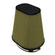 aFe Magnum FLOW Universal Air Filter (7-1/2x5-1/2) IN F x (9-1/4x7-1/4) IN B x (6x4) IN T x 9 IN