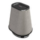 aFe Track Series Intake Pro DRY S Air Filter (7-1/2 x5-1/2)IN F x(9-1/4 x7-1/4)IN B x(6 x4)IN T x9IN