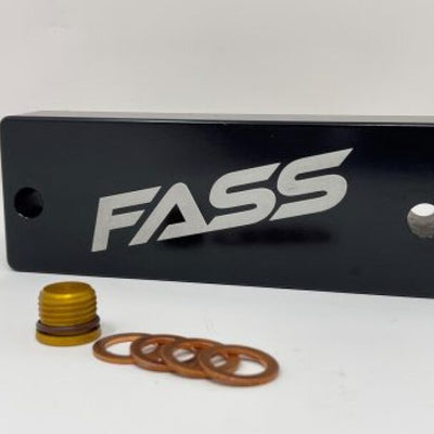 FASS Fuel Systems 10-18 Cummins 6.7L Fuel Filter Housing Delete Kit CFHD-1001K