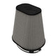 aFe Magnum FLOW Universal Pro DRY S Air Filter (7.5x5.5)in F (9.25x7.25)in B x (6x4)in T x 9in H
