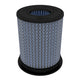 aFe Magnum Flow Pro 5R Air Filter 4in. Flange ID x 6-1/2in. Base x 6-1/2in. Top x 8 in. Height