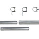 Diamond Eye KIT 4in MFLR RPLCMENT PIPE TB SGL ALUM 94-97 5 7 3L F250/F350 PWRSTROKE NFS W CARB STDS