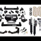 Cognito 20-24 Chevy/GMC Silv/Sierra 2500/3500 HD 2WD/4WD 4in Elite Lift Kit w/ Elka 2.5 RR Shocks