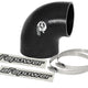 aFe Magnum FORCE CAI Univ. Silicone Coupling Kit (3.5in. ID to 3in. ID) 90Deg. Elbow Reducer - Black