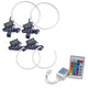 Oracle Dodge Ram 02-05 Halo Kit - ColorSHIFT w/ Simple Controller
