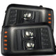 AlphaRex 92-96 Ford F Series - LUXX-Series Projector Headlights