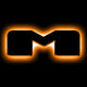 ORACLE Lighting Universal Illuminated LED Letter Badges - Matte Blk Surface Finish - M