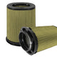aFe Momentum PG7 Univ Air Filter (6 x 4)in F (8.25 x 6.25)in B (7.25 x 5)in T (Inv) 10in H (Pair)