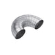 MBRP T304 Stainless Steel 4in Dia 180 Deg Universal Pie Cut Kit