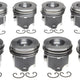 Mahle OE FO 6.0L Diesel V8 144060-020 w/ PC Piston Set (Set of 8)