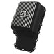 aFe 20-21 Ford Truck w/ 10R140 Transmission Pan Black POWER Street Series w/ Machined Fins