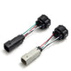 AlphaRex Stock Halogen Tail Lights to AlphaRex LUXX-Series Tail Lights Converters (For 620030)