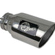 aFe Power Universal 5in Inlet 8in Outlet MACH Force-XP Clamp-On Exhaust Tip - Polished