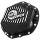 aFe 2020 Chevrolet Silverado 2500 HD Rear Differential Cover Black ; Pro Series w/ Machined Fins