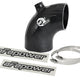 aFe Magnum FORCE Intake Coupling Kit (3-1/8IN ID to 2-3/4IN ID x 90 Deg) Elbow Coupler w/ Port Black